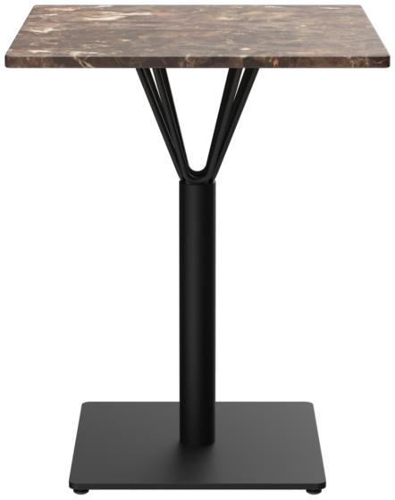 Abbildung Table à manger Kurus Seitenansicht