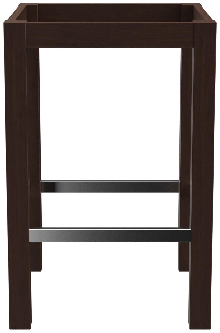 Abbildung halbhoher Tisch Dunia Vorderansicht