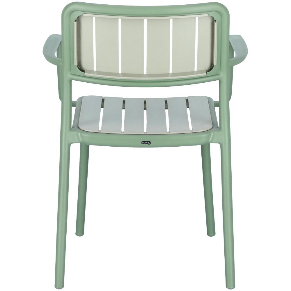 Abbildung Chaise à accoudoirs Elron Rückansicht