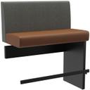 Abbildung Anbau-/Abschlusselement 100 cm H-Line Schrägansicht