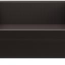 Abbildung 2-Sitzer-Element Charly Vorderansicht