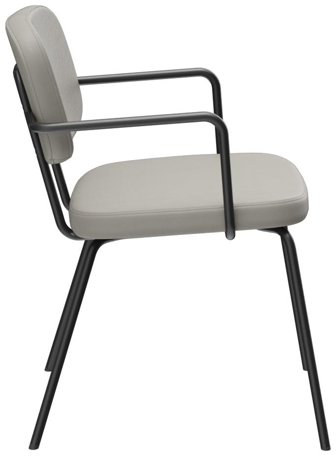 Abbildung Chaise à accoudoirs Vayo Seitenansicht