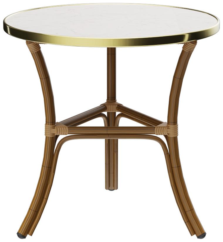 Abbildung Loungetisch Marysol Seitenansicht