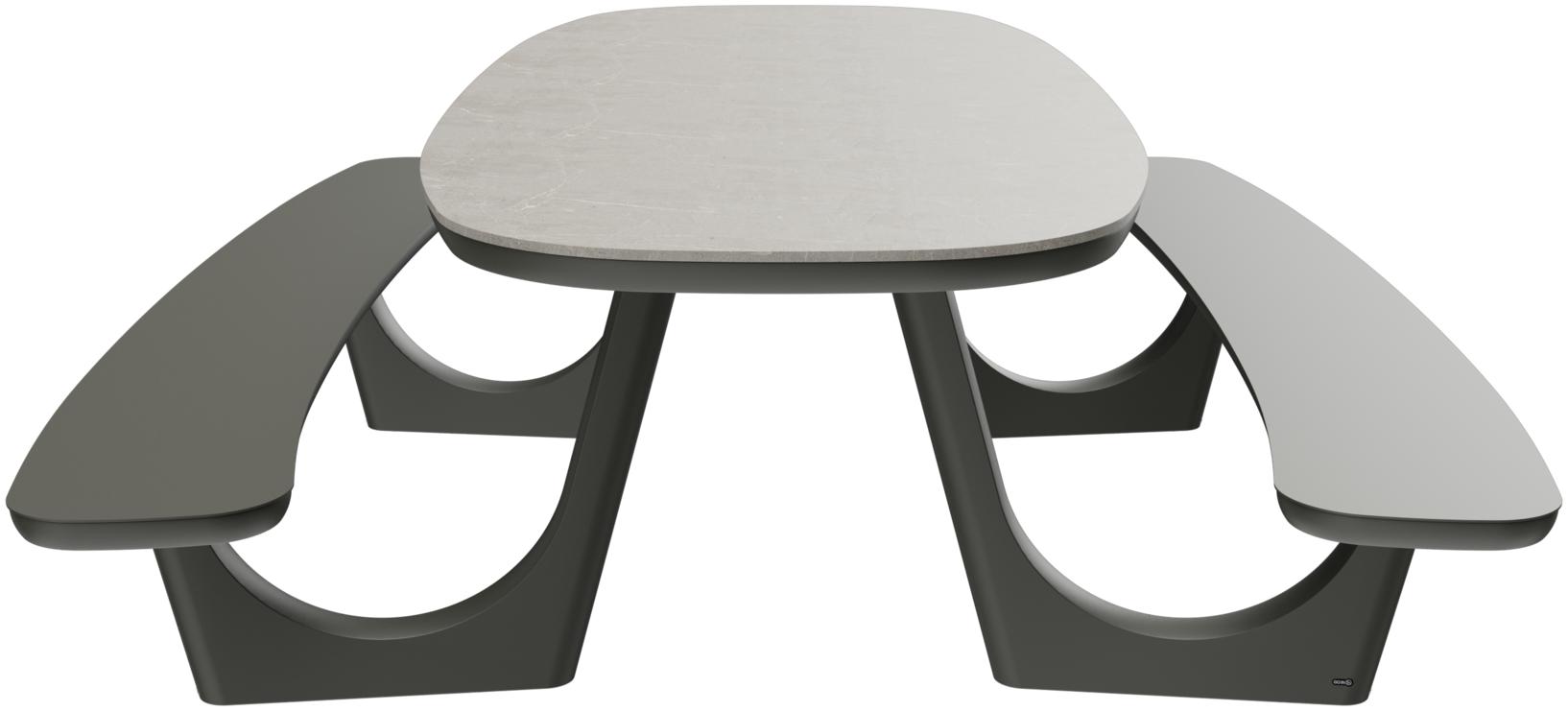 Abbildung table Boatnic Seitenansicht