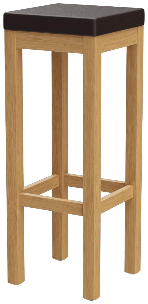 Abbildung Barhocker Delu Schrägansicht