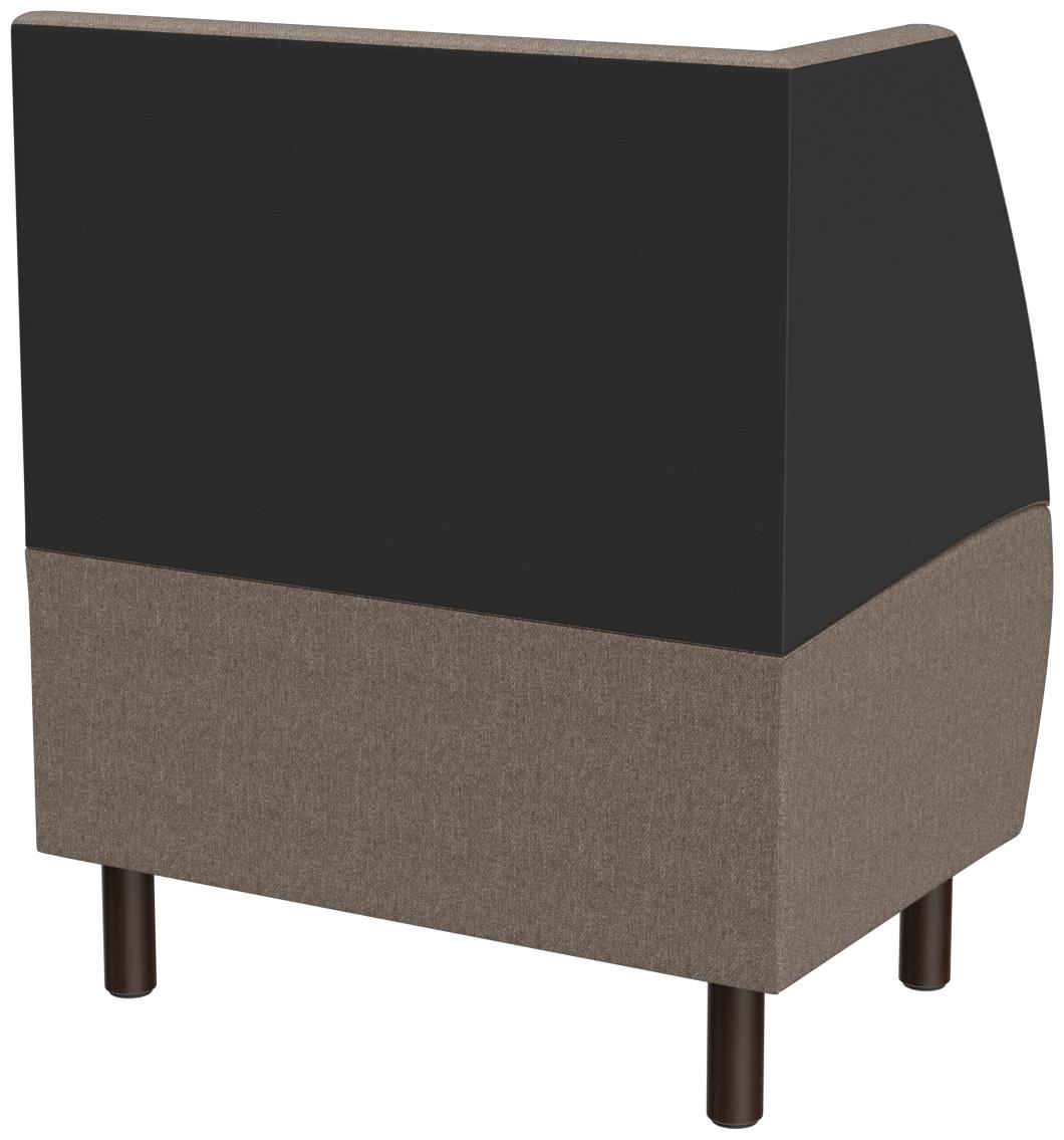 Abbildung Abschlusselement links D-Line Schrägansicht