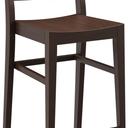 Abbildung halbhoher Hocker Quin Schrägansicht