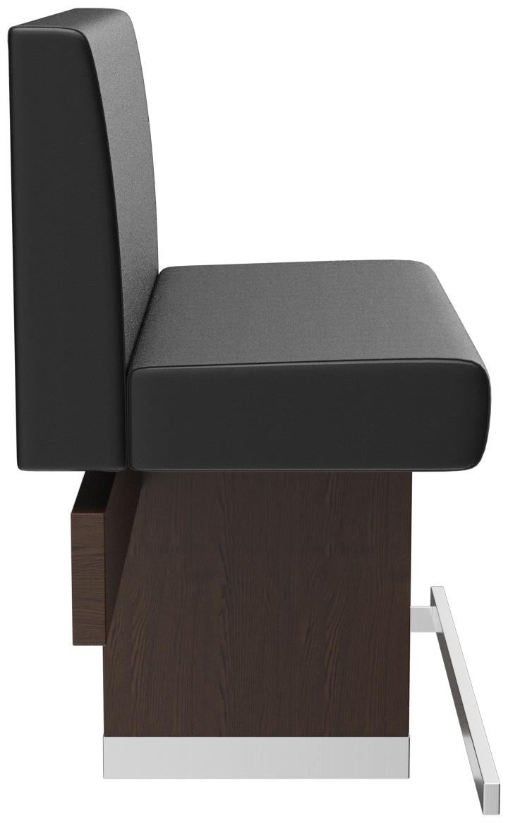 Abbildung Anbau-/Abschlusselement 100 cm H-Line Seitenansicht