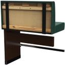 Abbildung Anbau-/Abschlusselement 100 cm H-Line Schrägansicht