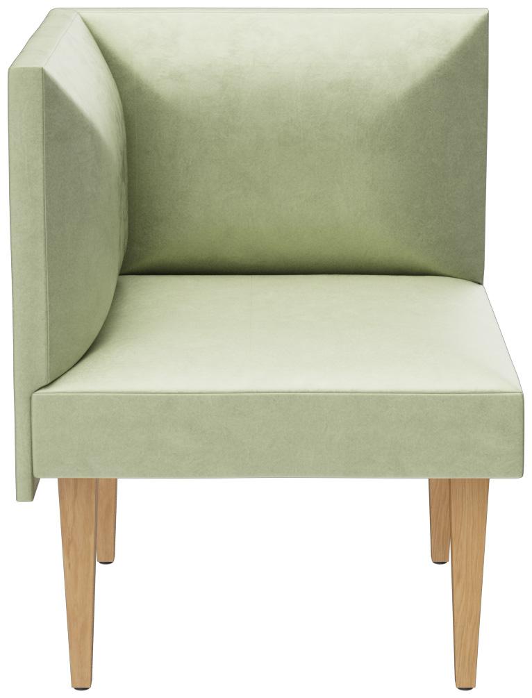 Abbildung Rechts eindstuk/afsluitelement Tuya B Seitenansicht