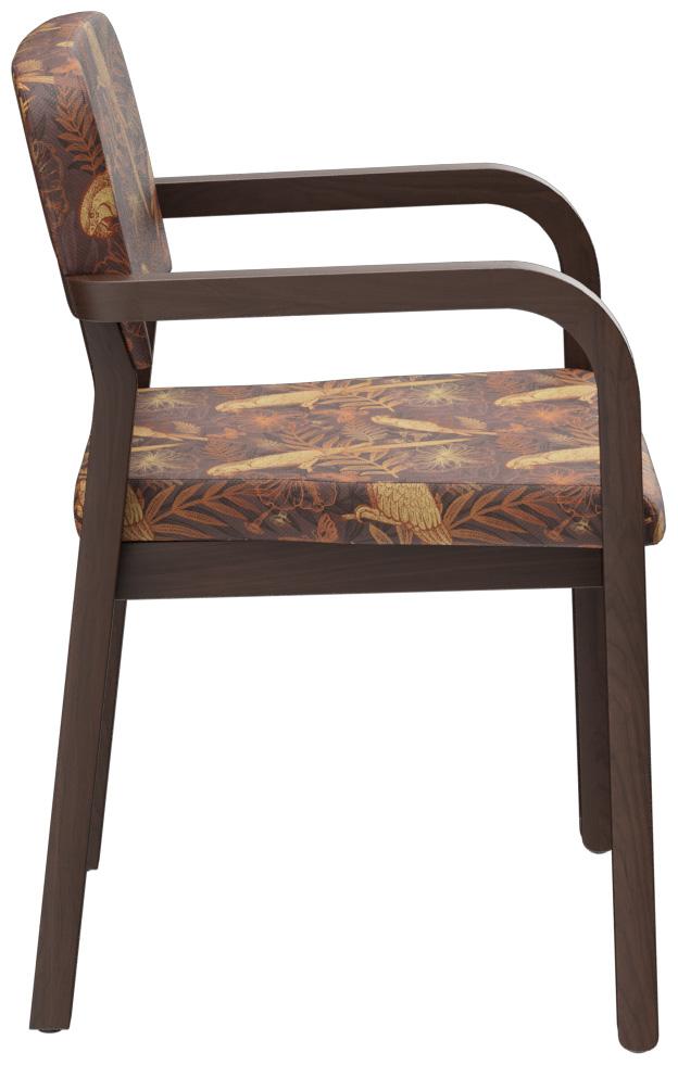 Abbildung Armstoel Nia Seitenansicht