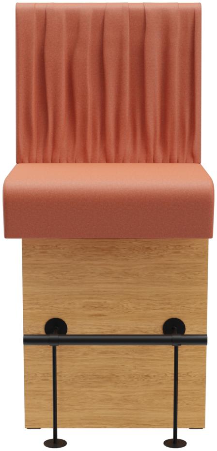 Abbildung Left-hand end element 60 cm Drapelle Vorderansicht
