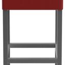 Abbildung halbhoher Hocker Yes Rückansicht