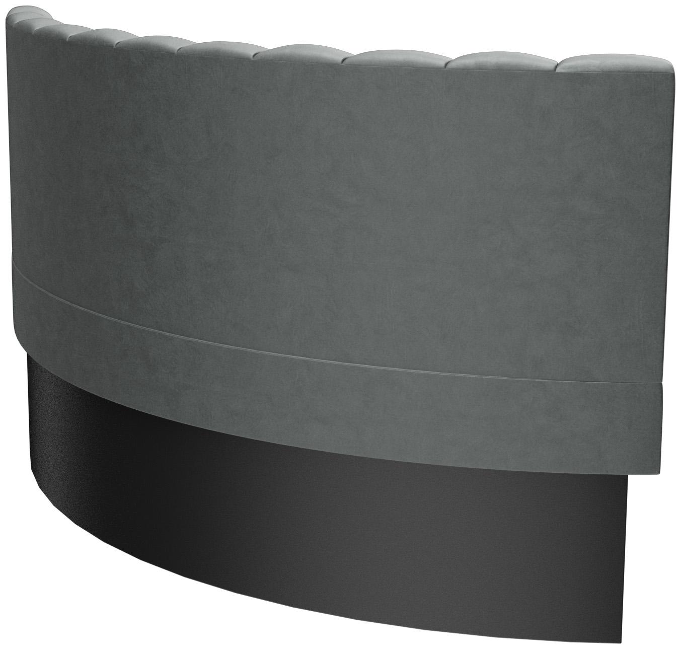 Abbildung Abschlusselement links rund Felipa Seitenansicht