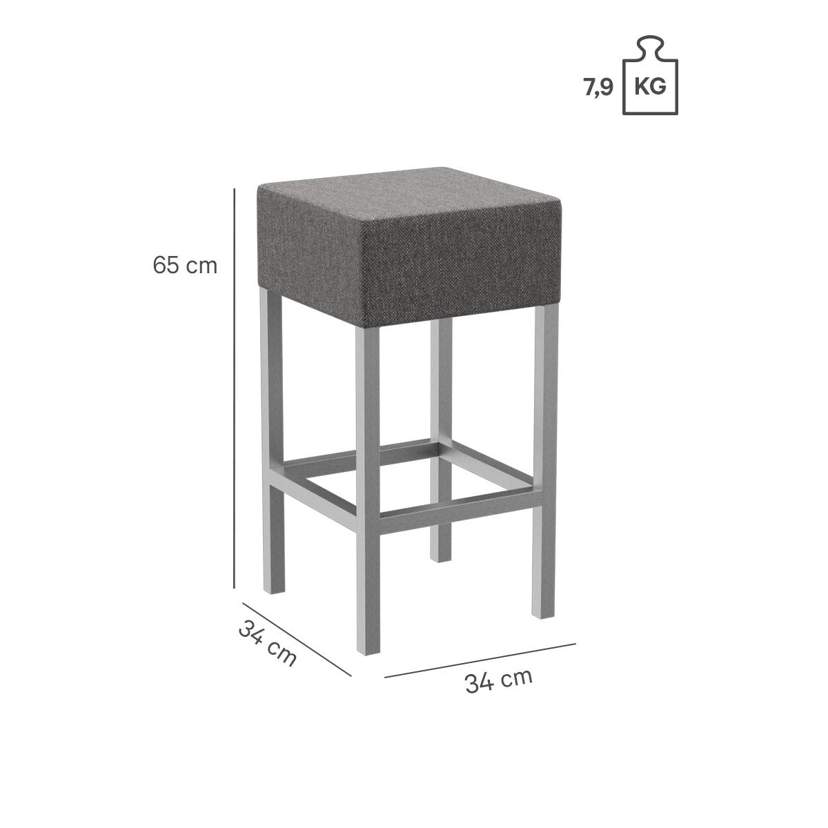Abbildung halbhoher Hocker Yes