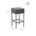 Abbildung halbhoher Hocker Yes