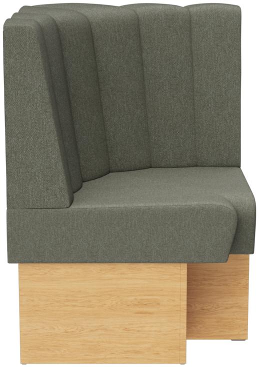 Abbildung Round corner element Felipa Seitenansicht