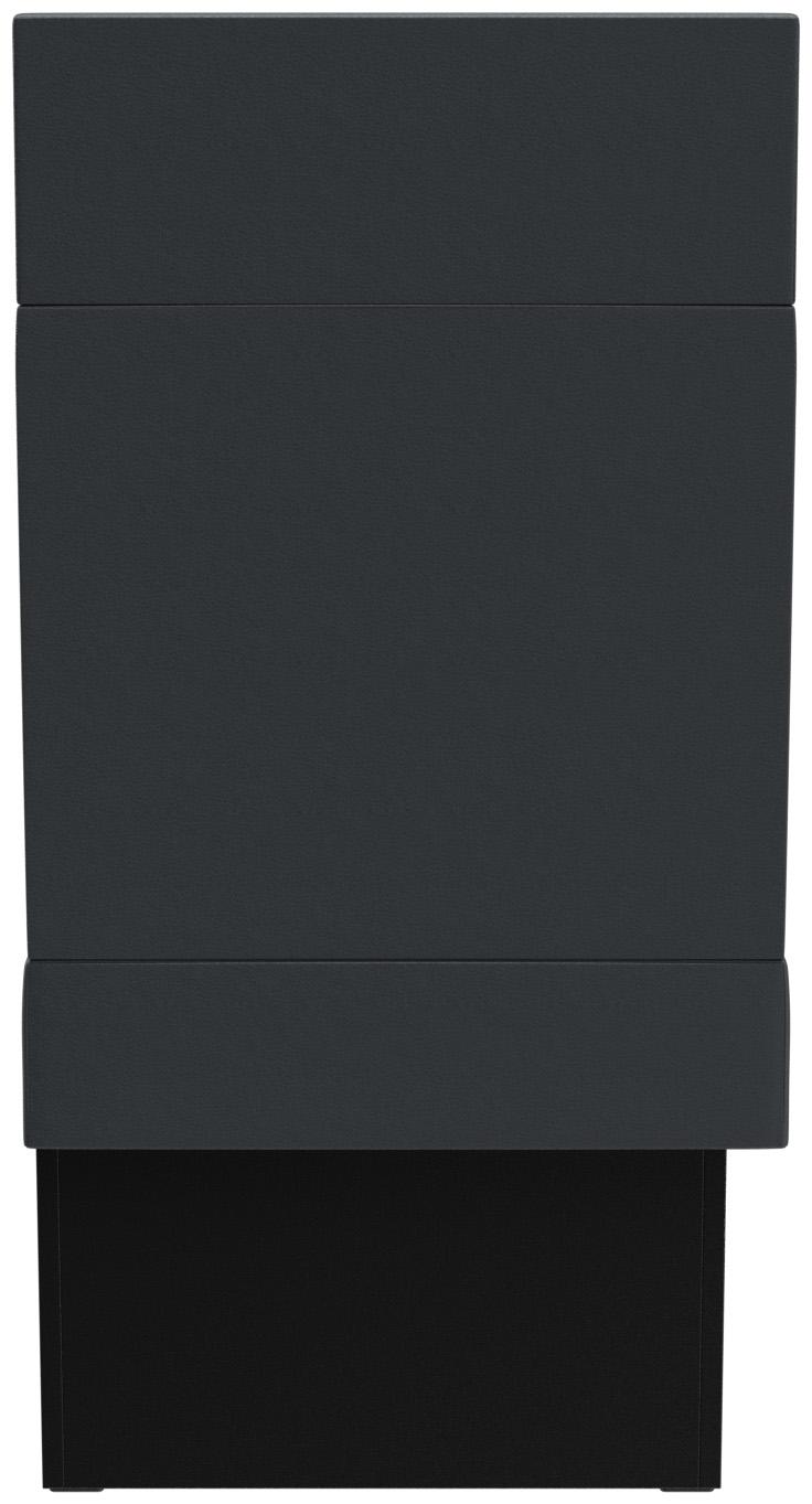 Abbildung Afsluitend element links 60cm Anett Rückansicht