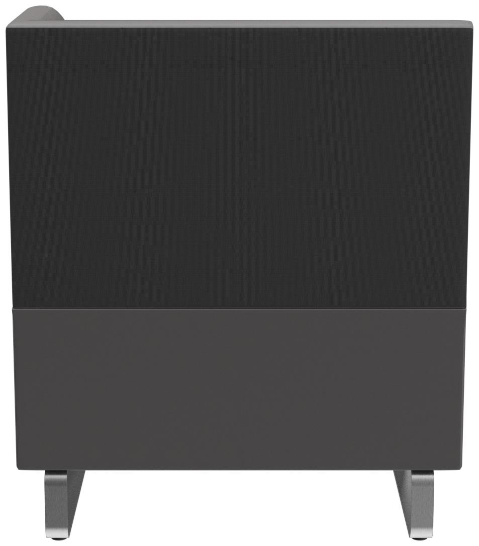 Abbildung Abschlusselement rechts D-Line Rückansicht