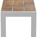 Abbildung 3-seater bench Gates Seitenansicht