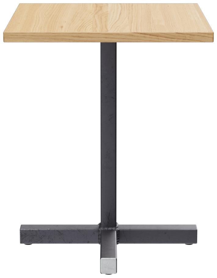 Abbildung Eettafel Woden Seitenansicht