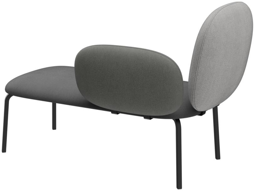 Abbildung Left-hand facing chaise longue Liberty Schrägansicht