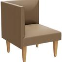 Abbildung Eck-/Abschlusselement links Tuya B Schrägansicht