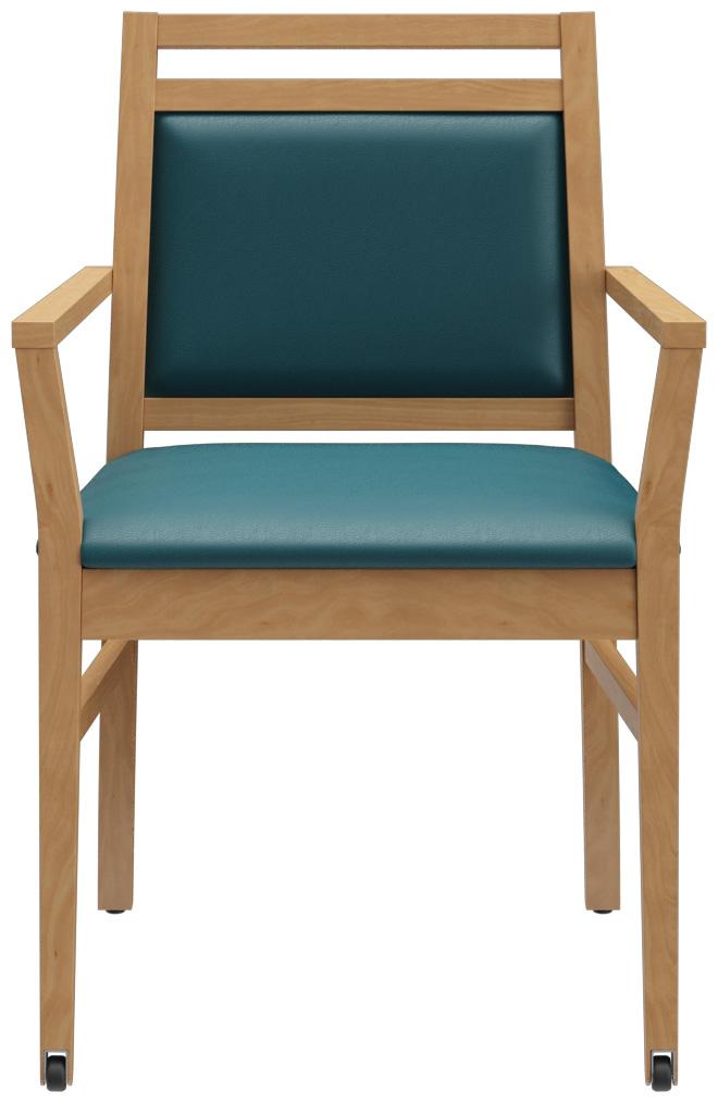 Abbildung Chaise à accoudoirs Liah Vorderansicht