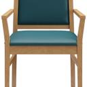 Abbildung Chaise à accoudoirs Liah Vorderansicht