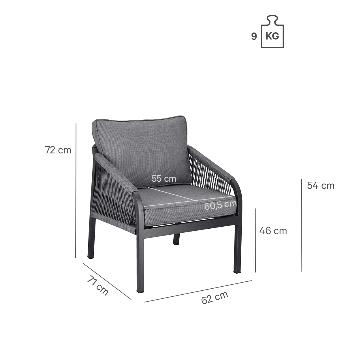 Abbildung fauteuil Sunniva