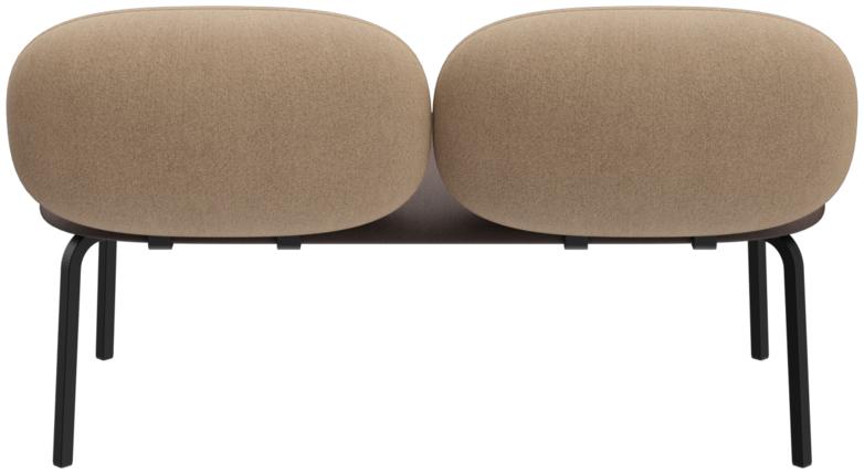 Abbildung 2-seater element Liberty Rückansicht