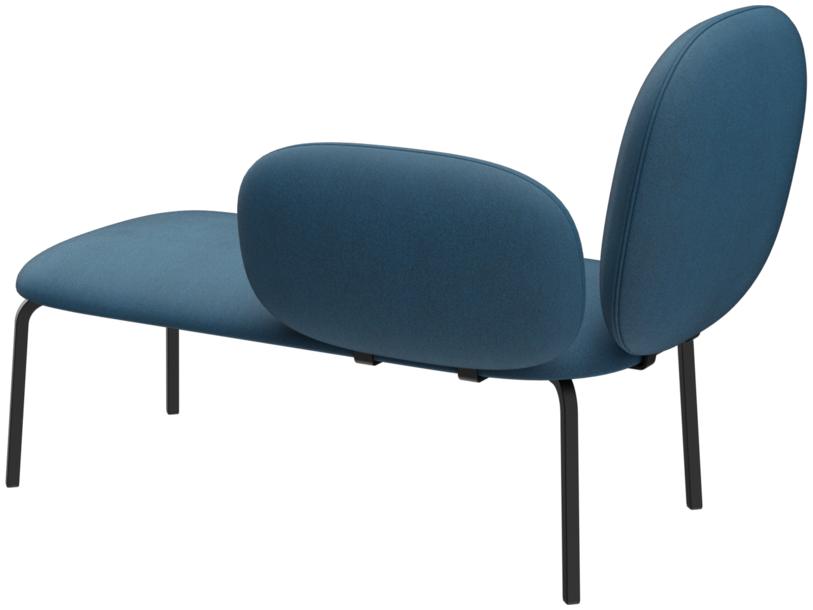 Abbildung Left-hand facing chaise longue Liberty Schrägansicht