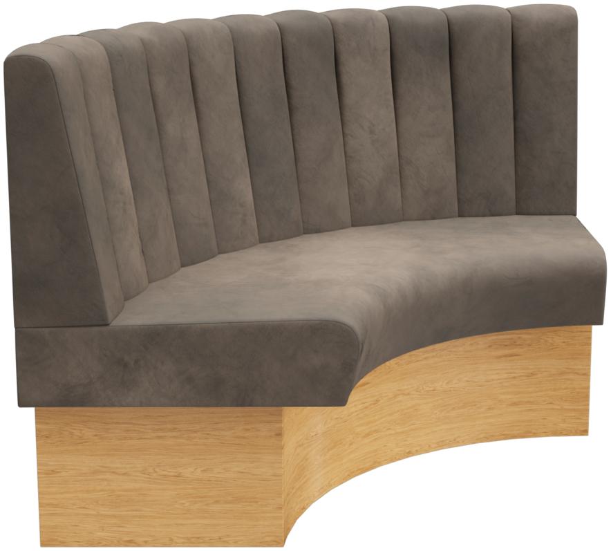 Abbildung Left-hand rounded end panel Felipa Vorderansicht