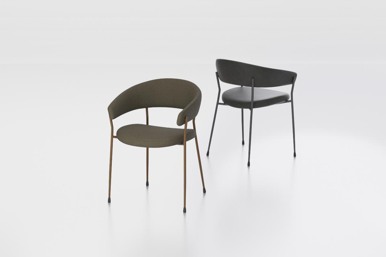 Abbildung Chaise à accoudoirs Malvon