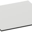 Abbildung Plateau de table Compact Slim Schrägansicht