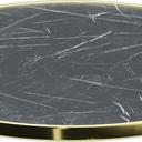 Abbildung Plateau de table Easy Gold Halla Vorderansicht