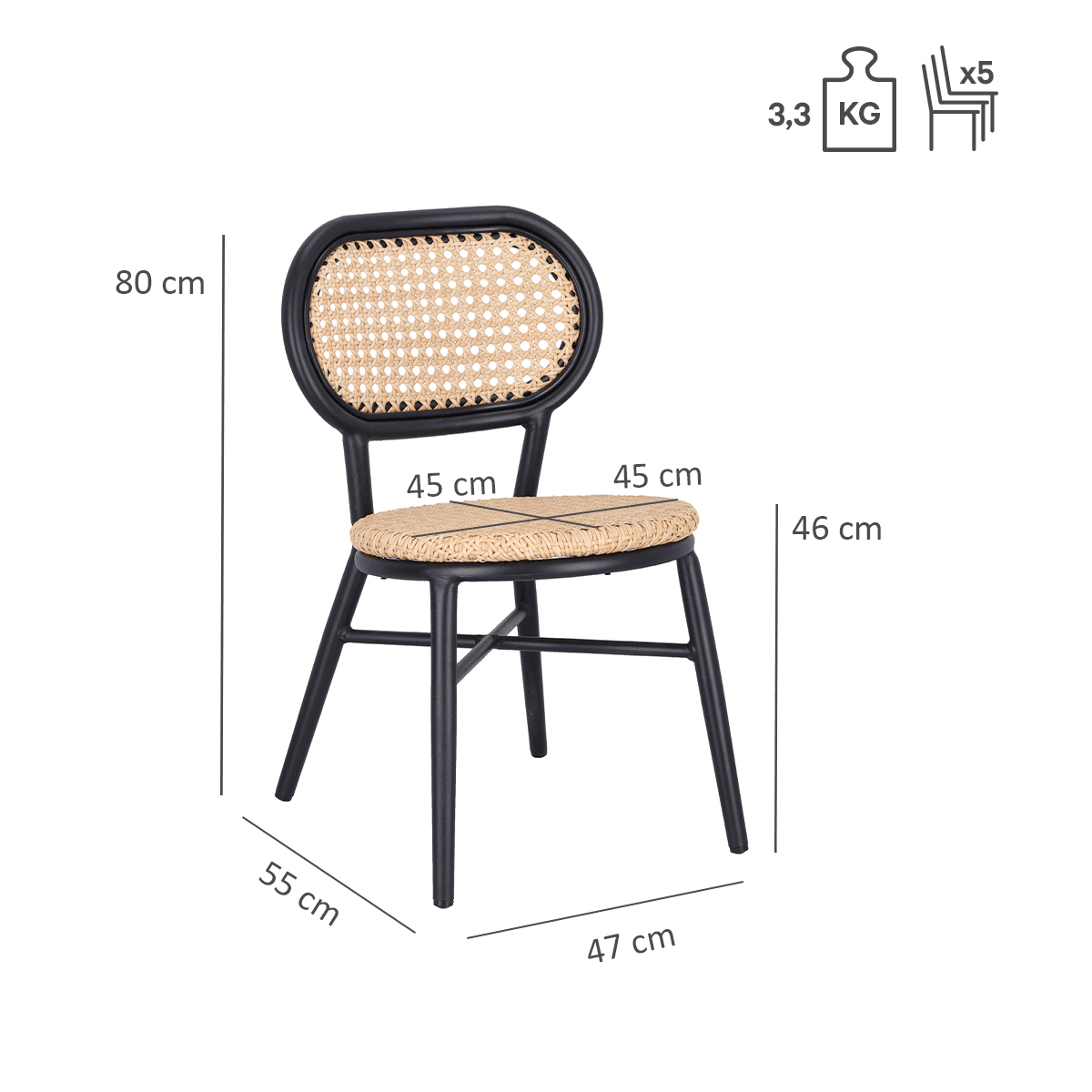 Abbildung chaise Madalina