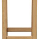 Abbildung halbhoher Hocker Delu Seitenansicht