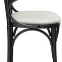 Abbildung Chaise à accoudoirs Greta Seitenansicht