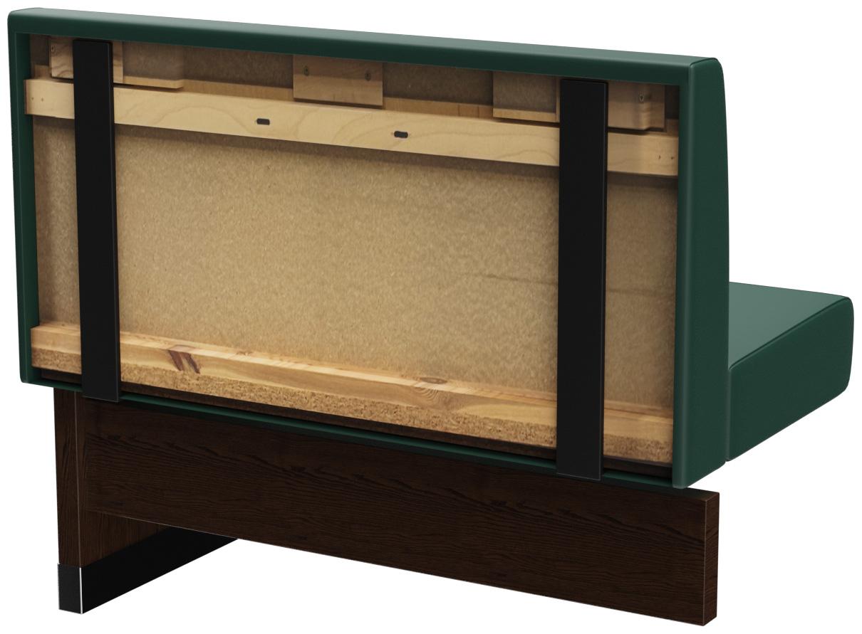 Abbildung Anbau-/Abschlusselement 100 cm H-Line Schrägansicht