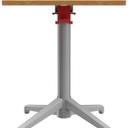 Abbildung Esstisch Sven Vorderansicht