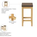 Abbildung halbhoher Hocker Delu