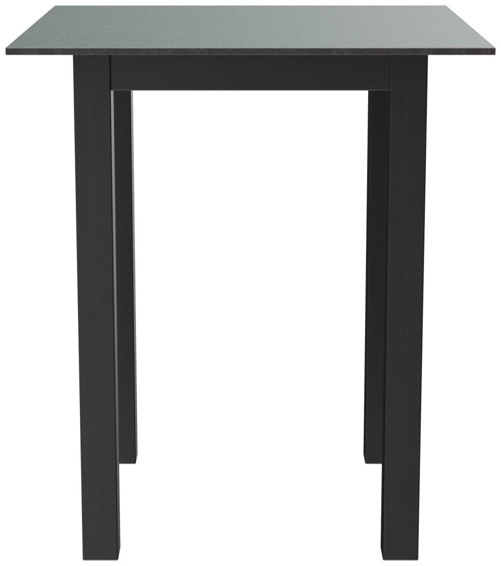 Abbildung halbhoher Tisch Dunia Seitenansicht