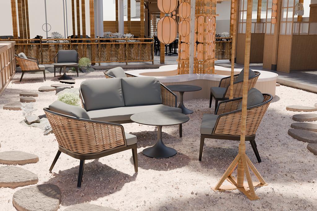 Abbildung Plateau de table Compact Slim Ambiente