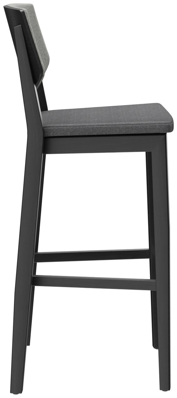 Abbildung Tabouret de bar Quorum C Seitenansicht