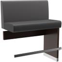 Abbildung Anbau-/Abschlusselement 100 cm H-Line Schrägansicht