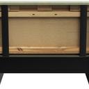 Abbildung Einzel-/Grundelement 100 cm H-Line Rückansicht