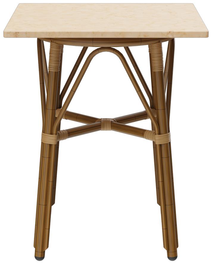 Abbildung Table à manger Marysol Seitenansicht