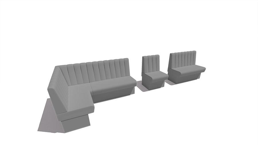 Abbildung Abschlusselement links 120cm Felipa Ambiente