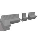 Abbildung Abschlusselement links 120cm Felipa Ambiente